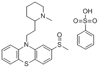 10-[2-(1-Methyl-2-piperidinyl)ethyl]-2-(methylsulfinyl)-1 Structure,32672-69-8Structure