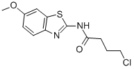 4-Chloro-n-(6-methoxy-2-benzothiazolyl)-butanamide Structure,326872-93-9Structure