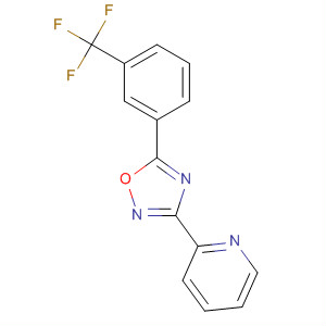 3-(2-Pyridyl)-5-[3-(trifluoromethyl)phenyl]-1,2,4-oxadiazole Structure,327056-10-0Structure