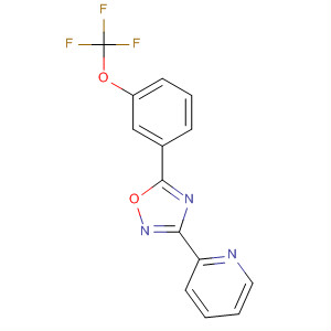 3-(Pyridin-2-yl)-5-[3-(trifluoromethoxy)phenyl]-1,2,4-oxadiazole Structure,327056-14-4Structure