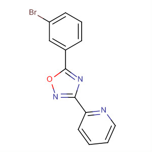 3-(Pyridin-2-yl)-5-(3-bromophenyl)-1,2,4-oxadiazole Structure,327056-52-0Structure