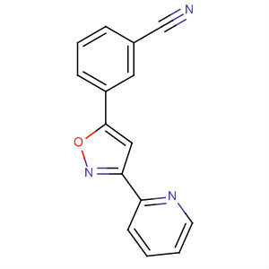 5-(3-Cyanophenyl)-3-(pyridin-2-yl)-1,2-oxazole Structure,327058-83-3Structure