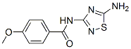 Benzamide,n-(5-amino-1,2,4-thiadiazol-3-yl)-4-methoxy-(9ci) Structure,327060-03-7Structure