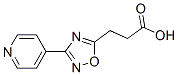 3-(3-Pyridin-4-yl-1,2,4-oxadiazol-5-yl)propanoic acid Structure,328083-96-1Structure