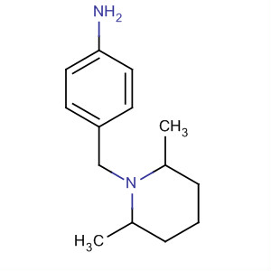 4-(2,6-Dimethyl-piperidin-1-ylmethyl)-phenylamine Structure,328289-91-4Structure