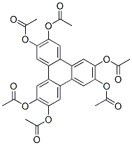 2,3,6,7,10,11-Hexaacetoxytriphenylene Structure,32829-08-6Structure