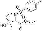 Proline, 3-hydroxy-3-methyl-1-[(4-methylphenyl)sulfonyl]-, ethyl ester Structure,3284-52-4Structure