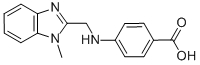 4-{[(1-Methyl-1h-benzimidazol-2-yl)methyl]amino}benzoic acid Structure,328559-27-9Structure