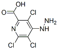 3,5,6-Trichloro-4-hydrazinopyridine-2-carboxylic acid Structure,32889-74-0Structure