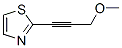 Thiazole, 2-(3-methoxy-1-propynyl)- (9ci) Structure,329202-31-5Structure