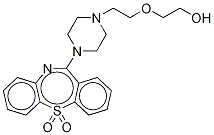 Quetiapine Sulfone Structure,329216-65-1Structure