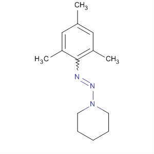 1-(Mesityldiazenyl)piperidine Structure,329278-47-9Structure