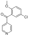 (5-Chloro-2-methoxyphenyl)-4-pyridinyl-methanone Structure,329947-10-6Structure