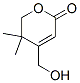 2H-pyran-2-one,5,6-dihydro-4-(hydroxymethyl)-5,5-dimethyl-(9ci) Structure,330154-76-2Structure