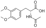 N-Acetyl-3-(3,4-dimethoxyphenyl)-D-alanine Structure,33043-37-7Structure