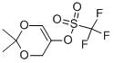 2,2-Dimethyl-4h-1,3-dioxin-5-yl trifluoromethanesulfonate Structure,330435-58-0Structure