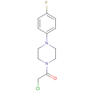 2-Chloro-1-[4-(4-fluoro-phenyl)-piperazin-1-yl ]-ethanone Structure,330601-48-4Structure