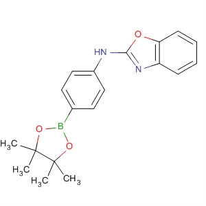 N-(4-(4,4,5,5-tetramethyl-1,3,2-dioxaborolan-2-yl)phenyl)benzo[d]oxazol-2-amine Structure,330793-73-2Structure