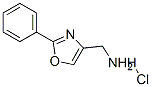 4-Aminomethyl-2-phenyl-oxazole hydrochloride Structure,33105-95-2Structure