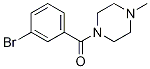 (3-Bromophenyl)(4-methylpiperazin-1-yl)methanone Structure,331274-67-0Structure