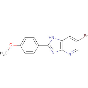 6-Bromo-2-(4-methoxyphenyl)-3h-imidazo[4,5-b]pyridine Structure,331416-68-3Structure