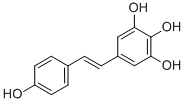 (E)-5-(4-hydroxystyryl)benzene-1,2,3-triol Structure,331443-00-6Structure