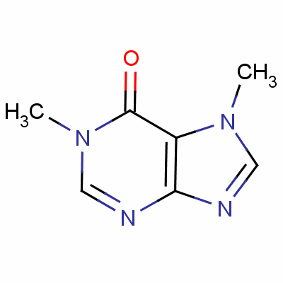 6H-purin-6-one,1,7-dihydro-1,7-dimethyl- Structure,33155-83-8Structure