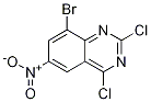 8-Bromo-2,4-dichloro-6-nitroquinazoline Structure,331647-00-8Structure