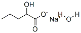 2-Hydroxyvaleric acid,sodiumsalthydrate Structure,331717-42-1Structure