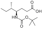 4-Boc-(r)-amino-5-(s)methyl heptanoic acid Structure,331763-49-6Structure