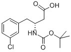 Benzenebutanoic acid, 3-chloro-β-[[(1,1-dimethylethoxy)carbonyl]amino]-, (βr)- Structure,331763-56-5Structure