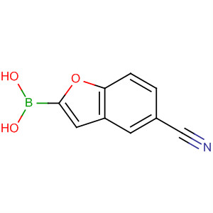 5-Cyano-1-benzofuran-2-boronic acid Structure,331833-83-1Structure