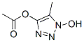 1H-1,2,3-triazol-4-ol, 1-hydroxy-5-methyl-, 4-acetate (ester) (9ci) Structure,331842-82-1Structure