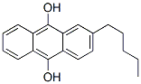 2-Pentyl-9,10-anthracenediol Structure,33190-17-9Structure