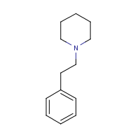 1-Phenethylpiperidine Structure,332-14-9Structure