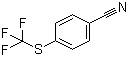 4-Trifluoromethylthio benzonitrile Structure,332-26-3Structure