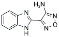 3-Amine-4-(1H-benzimidazol-2-yl)-1,2,5-oxadiazole Structure,332026-86-5Structure