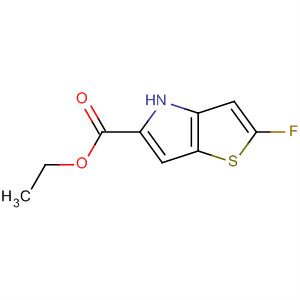 2-Fluoro-4h-thieno[3,2-b]pyrrole-5-carboxylic acid ethyl ester Structure,332099-22-6Structure