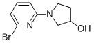 1-(6-Bromopyridin-2-yl)pyrrolidin-3-ol Structure,332135-62-3Structure