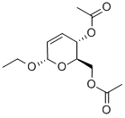 Ethyl 4,6-di-O-acetyl-2,3-dideoxy-α-D-erythro-hex-2-enopyranoside Structure,3323-72-6Structure