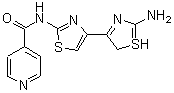 N-(2’-amino[4,4’-bithiazol ]-2-yl)-4-pyridinecarboxamide Structure,332351-17-4Structure