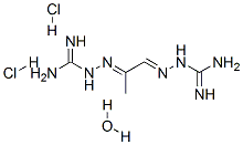 Methylglyoxal bis-(guanylhydrazone)*dihy drochloride Structure,332360-02-8Structure