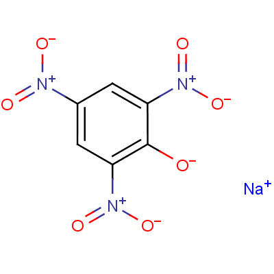 Sodium picrate monohydrate Structure,3324-58-1Structure