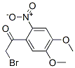 2-Bromo-1-(4,5-dimethoxy-2-nitro-phenyl)ethanone Structure,33245-76-0Structure