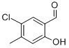 5-Chloro-2-hyroxy-4-methylbenzaldehyde Structure,3328-68-5Structure