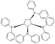 Cis,cis,cis-1,2,3,4-tetrakis[(diphenylphosphino)methyl]cyclopentane Structure,333380-86-2Structure