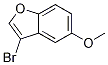 3-Bromo-5-methoxybenzofuran Structure,333385-25-4Structure