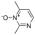 Pyrimidine, 2,4-dimethyl-, 3-oxide (8ci,9ci) Structure,33342-84-6Structure