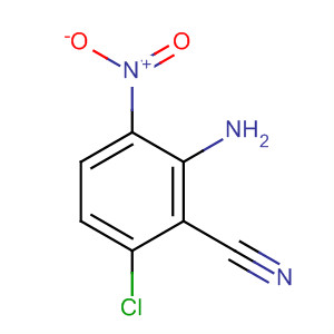 2-Amino-6-chloro-3-nitro-benzonitrile Structure,333459-71-5Structure