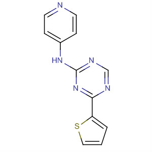 N-(pyridin-4-yl)-4-(thiophen-2-yl)-1,3,5-triazin-2-amine Structure,333728-77-1Structure